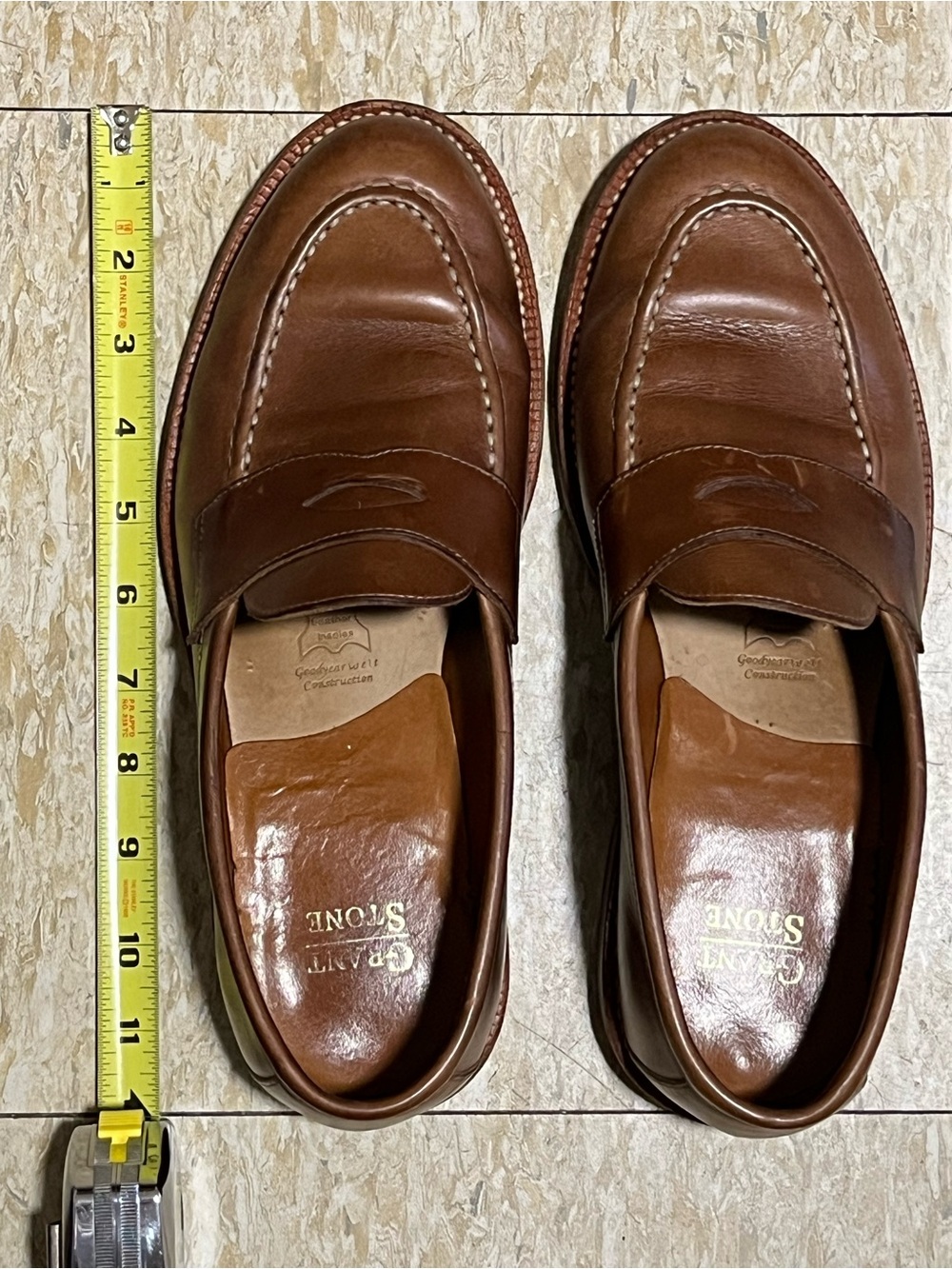 Grant Stone Men’s loafers in Dune CXL or Natural color - Picture 10 of 10